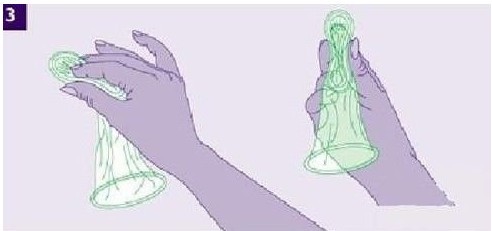 女用避孕套使用方法（演示） 帮你安全渡过&ldquo;造人计划&rdquo;