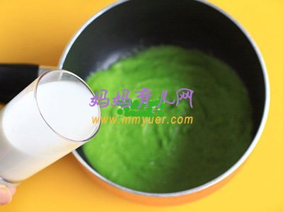 宝宝补钙食谱&mdash;&mdash;青豆泥的做法