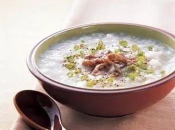 猪肝鸡蛋粥