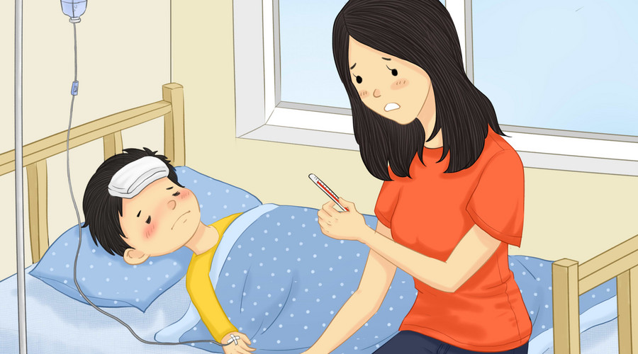 孩子发烧总吃药也不是件好事情，物理降温或许能帮到你