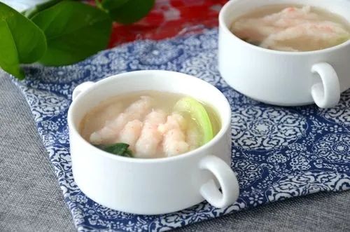 虾滑汤